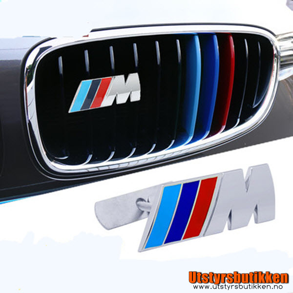 BMW M-Sport grill-emblem - Utstyrsbutikken