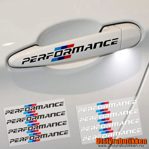BMW Performance Stickers - Utstyrsbutikken